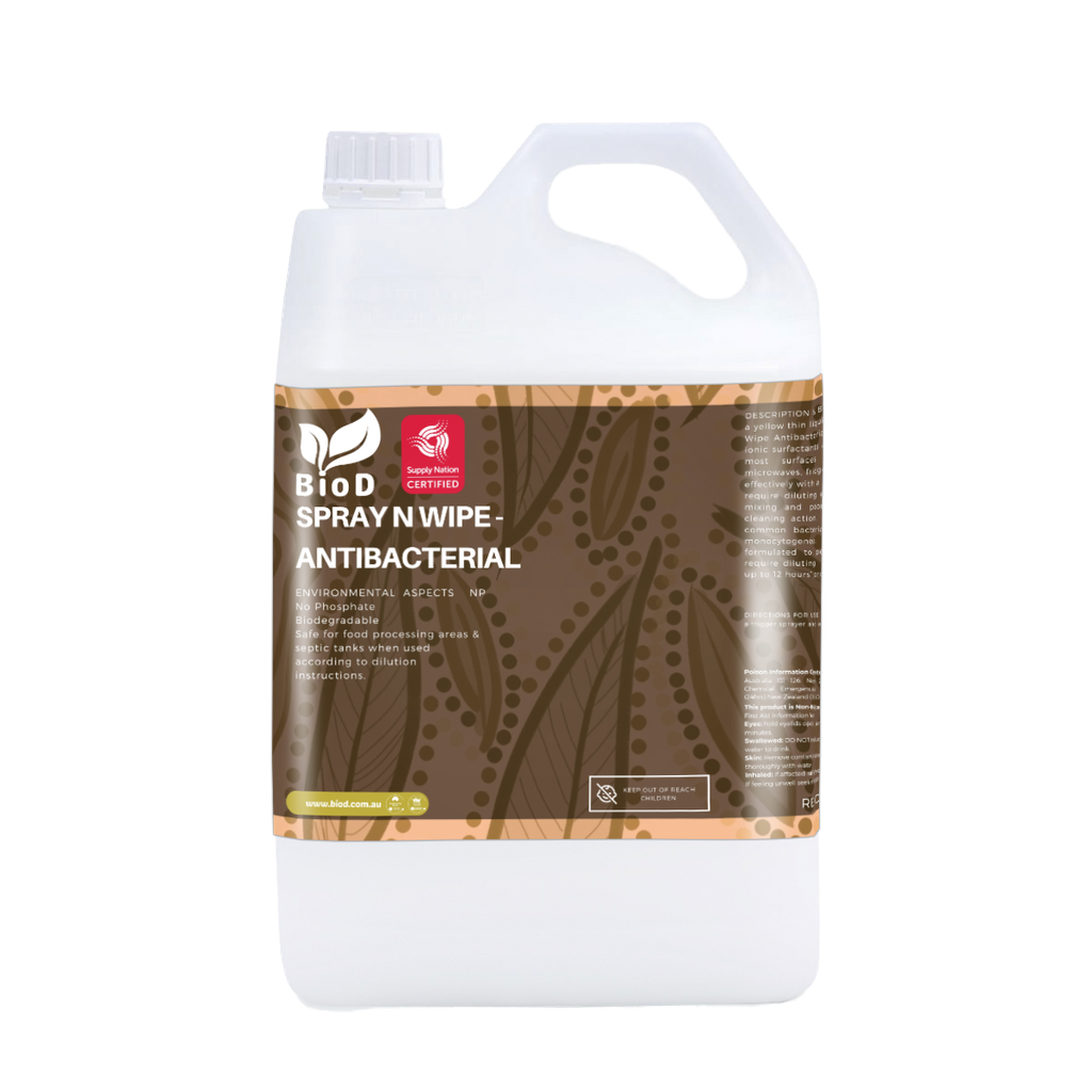 [B32502] BIOD-SPRAY N WIPE - ANTIBACTERIAL-5L