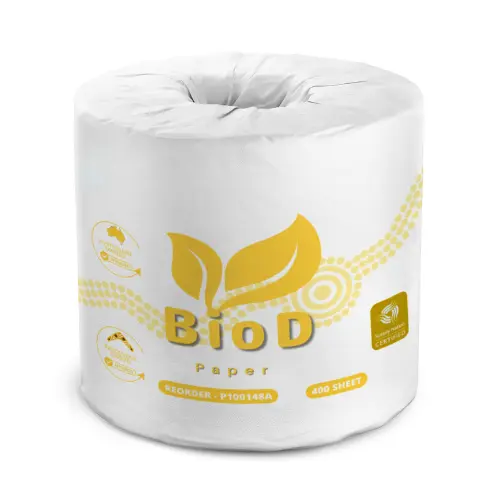 [P100148A] DELUXE CONVENTIONAL TOILET ROLLS  2PLY 400SHEET X 48 10CMX10CM